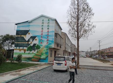 来凤墙绘的制作流程