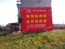 来凤农村墙体广告给农村人民带来方便